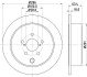 SUBARU диск гальмівний задн. Forester,Impreza,Outback,Legacy 09- hella 8DD355116421 (фото 1)