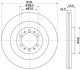 PRO MITSUBISHI Гальмівний диск передн. L200, PAJERO SPORT I hella 8DD355118741 (фото 1)