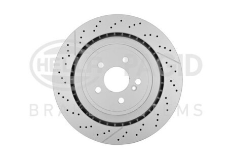 Диск тормозной PRO High Carbon перфорированный; задн. hella 8DD355126871