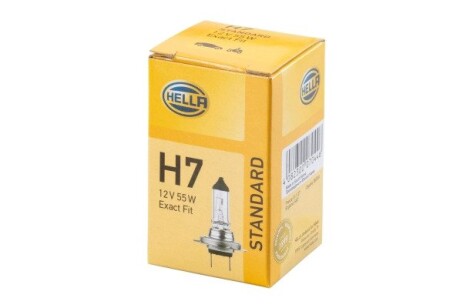 Автолампа Behr Standard H7 PX26d 55 W прозрачная hella 8GH007157121