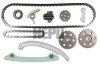 Комплект ланцюга ГРМ Ford Focus/Mondeo/Mazda 3/6 1.8-2.0 03-12/Volvo 1.8 04-12 (z=134/54) (симплекс) hepu 210457 (фото 1)