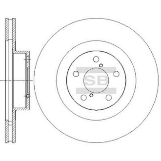 Тормозной диск hi-Q (SANGSIN) sd4701
