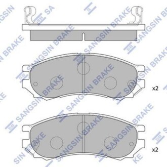 Колодки тормозные hi-Q (SANGSIN) sp1128