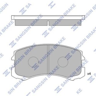 Колодка гальм. диск. MITSUBISHI LANCER передн. (SANGSIN) hi-Q (SANGSIN) sp1255