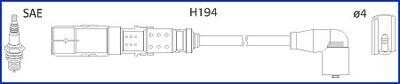 HUCO VW К-кт високовольтних проводІв Golf IV,Bora,Skoda Octavia 2.0 98- hitachi 134792