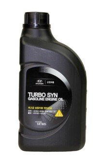 Масло ДВС 5W-30 1 л Turbo Syn Gasoline ACEA A5 синт. hyundai/Kia/Mobis 0510000141