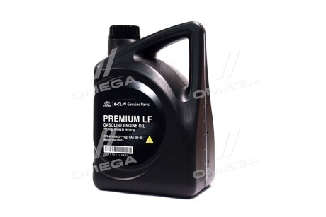 Масло ДВС 5W-20 4 л Premium LF Gasoline SM/GF-4 синт. (05100-00451) Mobis hyundai/Kia/Mobis 0510000451