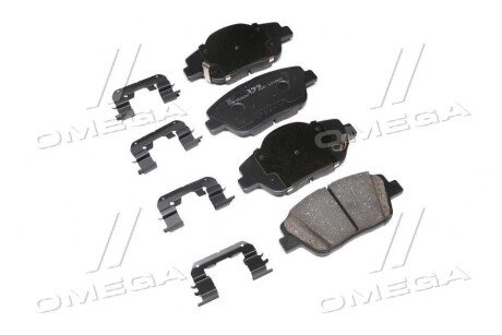 Колодки гальмівні передні hyundai/Kia/Mobis 581013QA50