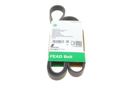 Ремінь генератора Ford Focus 1.8 TDCi 05-12/Skoda Octavia 1.4 i 99-01 (6PK1520) ina fb 6pk1520