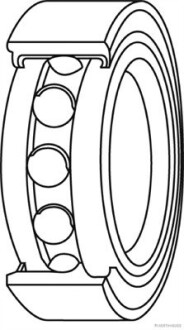 Подшипник ступицы передн. Subaru, Suzuki (выр-во) jakoparts j4708015 (фото 1)