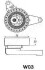 DAEWOO ролик натяж.Nexia,Espero 1,8/2,0 japanparts bew03 (фото 2)