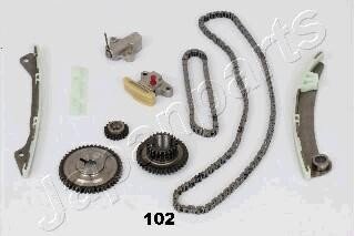 NISSAN К-т ланцюга (повний) приводу ГРМ X-Trail 2,0 -13, Qashqai japanparts kdk-102