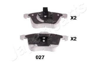 CADILLAC гальмівні колодки дискові BLS, Opel Vectra C 3,0 V6 03- japanparts pa-027af