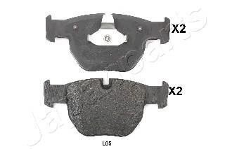 ROVER колодки гальмівні передн.Range Rover III 02- japanparts pa-l05af