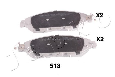 Колодки тормозные передние Nissan Pathfinder (R52) (13-)/Infinity QX60 2.5 (14-) japko 50513