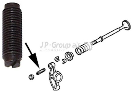 Гвинт регулювальний jp group 8111351500