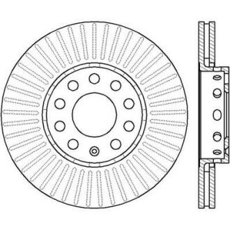 VW Диск тормозной передн.Passat,Skoda SuperB 00- jurid 561548JC