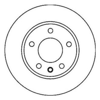 VW Тормозной диск передн.280mm Audi A3,Seat,Skoda Ovtavia,Golf IV 97- jurid 562039JC