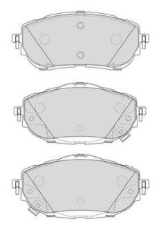 TOYOTA гальмів.колодки передн.Auris 12- jurid 573440J