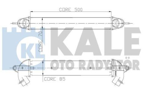 FIAT Інтеркулер Doblo 1.3/1.9JTD 01- kale 157000