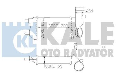 CITROEN Інтеркулер Jumper, Fiat Ducato, Peugeot 1.9TDI/2.8HDI 94- kale 343500