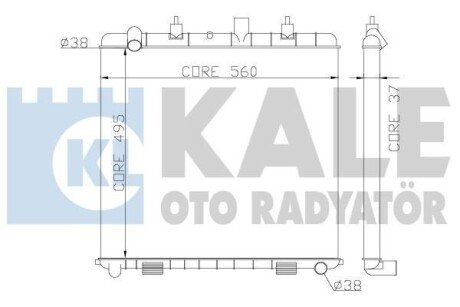 LANDROVER Радіатор охолодження Range Rover II 3.9/4.6 98- kale 359300