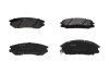 Колодки гальмівні (передні) Hyundai Santa Fe/Trajet 00-12/Ssangyong Actyon/Kyron 05-/Rexton 02- PARTS kavo kbp3019 (фото 1)