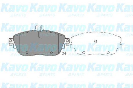 Колодки гальмівні (передні) MB A-class (W176)/B-class (W242/W246)/GLA-class (X156) 11- PARTS kavo kbp-6620