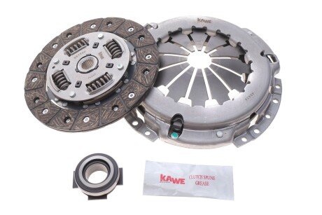 Комплект зчеплення Fiat Punto 93-09 (d=180mm) (+вижимний) kawe 961880