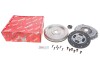 Демпфер (глухий) + комплект зчеплення VW Caddy III 1.6 TDI 10-15/Golf III/IV 1.9 TDI 95-06 kawe dmv166m (фото 1)