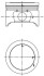 Поршень двигуна kolbenschmidt 40161600 (фото 1)