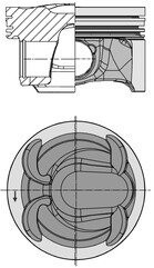 Поршень двигуна kolbenschmidt 40315600