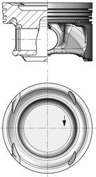 Поршень двигуна MB 83,00 M270 kolbenschmidt 40859600