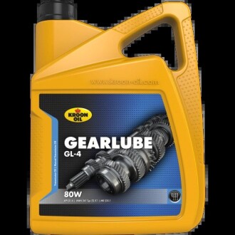 Масло трансмиссионное GEARLUBE GL-4 80W 5л kroon oil 01323