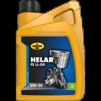 Масла моторные Helar FE LL-04 0W-20 1л kroon oil 32496