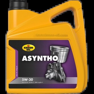 Олива моторна ASYNTHO 5W-30 4л kroon oil 34668