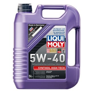 Масло моторное Synthoil High Tech 5W-40 (5 л) liqui moly 1925