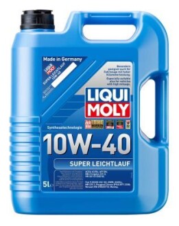 Масло моторное Super Leichtlauf 10W-40 (5 л) liqui moly 1929