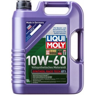 Олія моторна Synthoil Race Tech GT1 10W-60 (5 л) liqui moly 1944