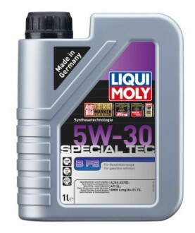 Моторна олива Special Tec B FE 5W-30 1л liqui moly 21380 (фото 1)