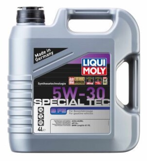 Моторное масло SPECIAL TEC B FE 5W-30 4Л liqui moly 21381