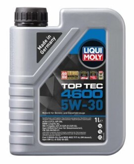 Масло двигателя liqui moly 2315