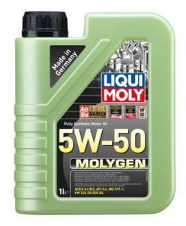 Масло моторное Molygen 5W-50 1л liqui moly 2542