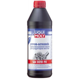 Трансмиссионное масло Hypoid GL-5 80W-90 минеральное 1 л liqui moly 3924 (фото 1)