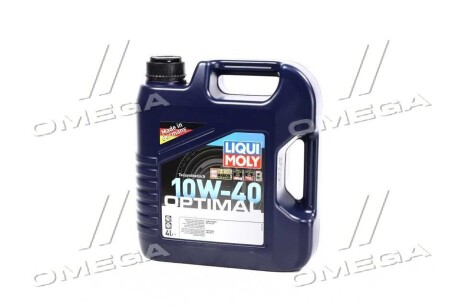 Олива моторна Optimal 10W-40 (Каністра 4л) liqui moly 3930