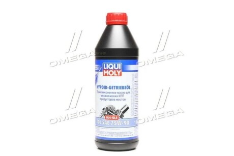 Трансмиссионное масло Hypoid-Getriebeoil TDL MT-1 GL-4 / 5 75W-90 полусинтетическое 1 л liqui moly 39451407