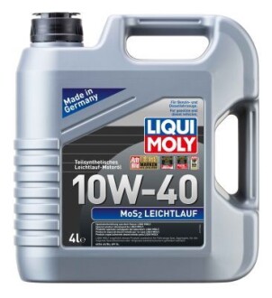 Моторна олива MOS2-LEICHTLAUF 10W-40 4Л liqui moly 6948 (фото 1)