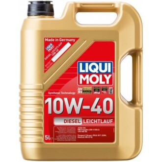 Масло моторное Diesel Leichtlauf 10W-40 (5 л) liqui moly 8034