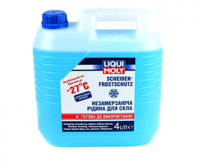 Стеклоомыватель зимний Scheibenfrostschutz -27*C 4L liqui moly 8806