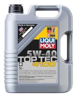 Масло двигателя liqui moly 9511